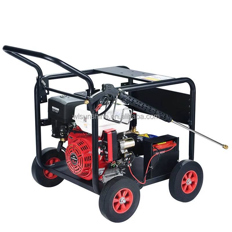 DUMILE  LIFAN  Gasoline High Pressure Washer 4000 psi 300 bar car wash high pressure cleaner