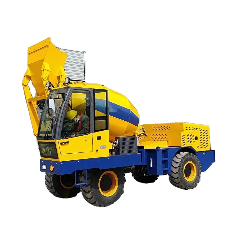 2cbm self- loading beton mixer truck mixer