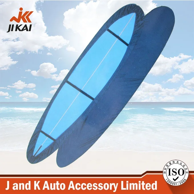 Unisex Red Stretch Surfboard Sock Customizable Logo Inflatable Long Surfboard Cover for Ocean Waters Prevents Scratches