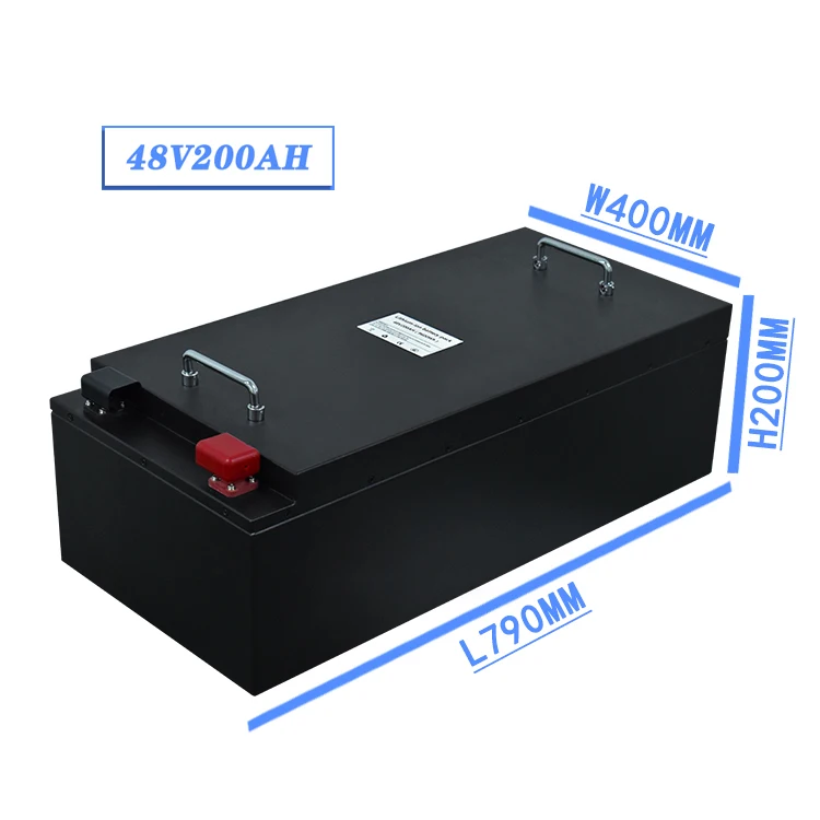 48v 200ah Lifepo4 батареи в литий-ионные аккумуляторы-фосфатный аккумулятор литий-железо-Lifepo4 Высокое качество 48v металла Ce Lifepo4 пакет