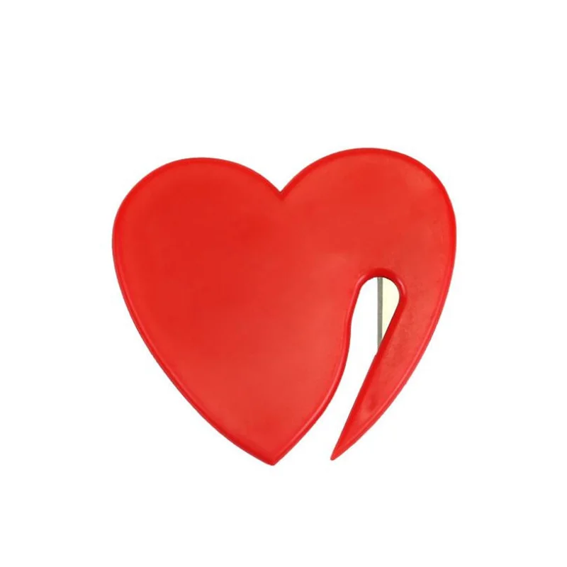 Stainless steel Letter Opener A3 heart-shaped carton express envelope knife A4 paper cutting and opening knife
