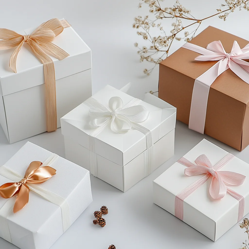Customized Christmas Gift Cardboard Boxes with Logos Paper Packaging for Mystery Items and Gifts