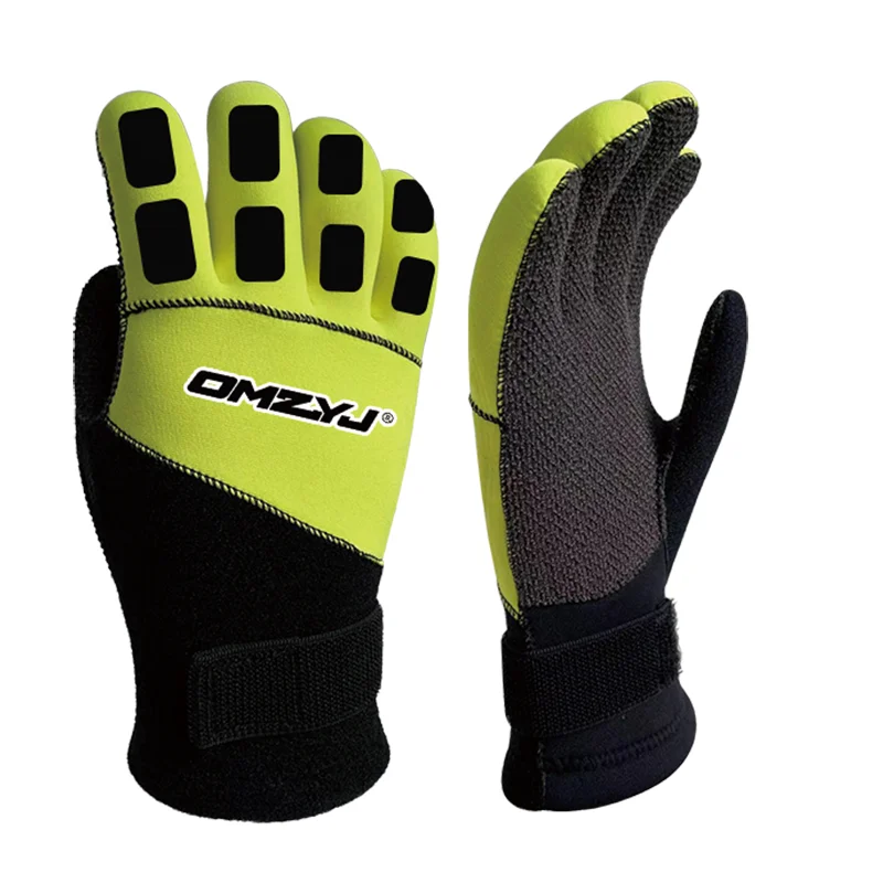 2022 neoprene 3 mm camouflage swimming and diving gloves Non-slip and wear resistant fishing diving gloves