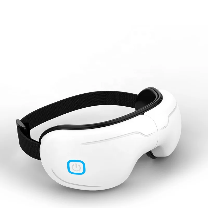 Wireless Air Pressure Vibration Massage Digital Eye Massager for Eye Relief Heat Compress Eye Mask with Music