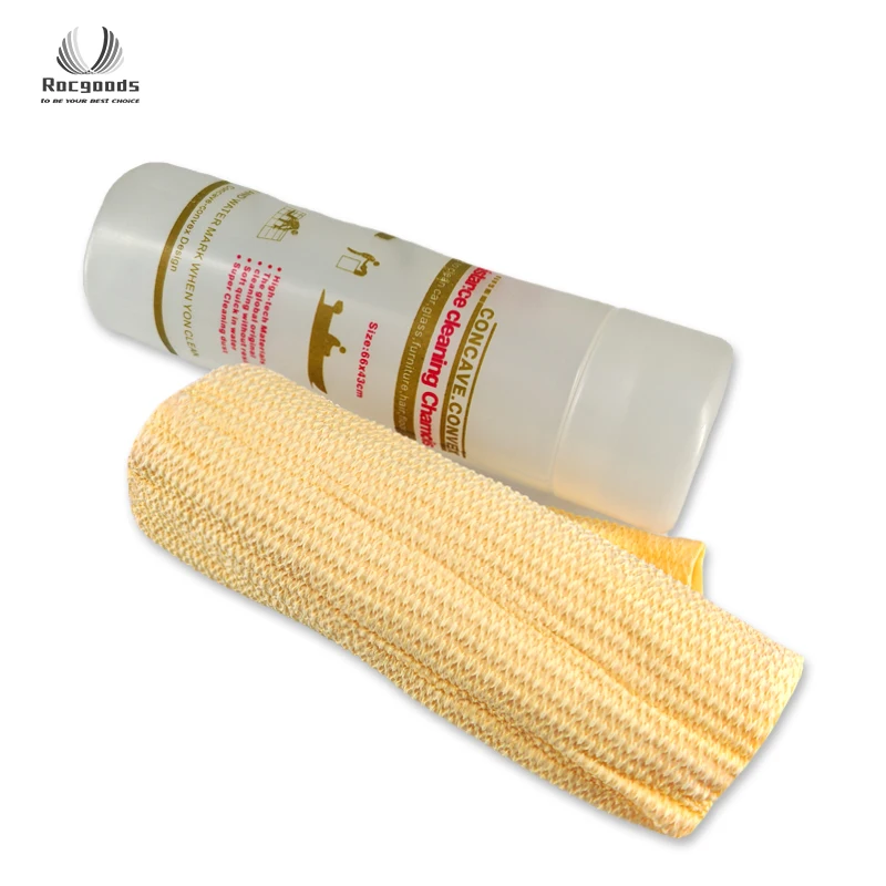 drying towel car logo car wax polish cleaning towel pva chamois towel car cleaning