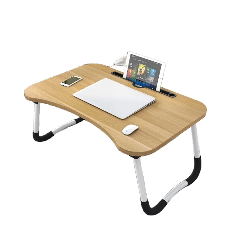 Laptop Desk Adjustable Portable Bed Tray Multifunctional Table Folding Computer Table