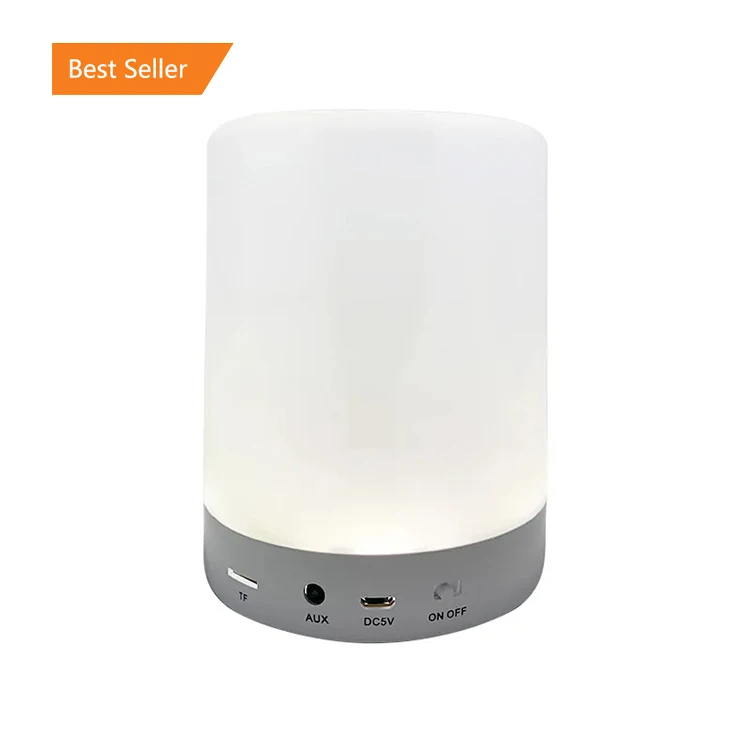 Universal Mini Crackle Wireless Speaker Portable Car Audio Dazzling Crack LED Lights Subwoofer Support TF Card USB Charging
