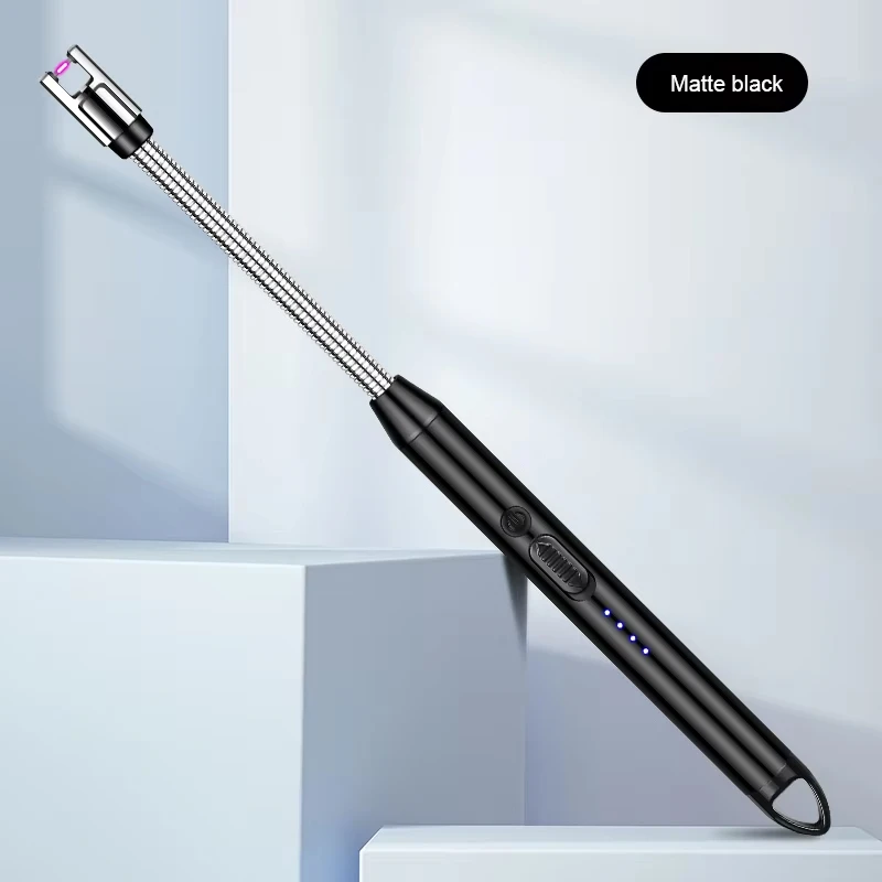 2024 Fren Company Wholesale Arc Windproof Rechargeable Lighter Electronic USB Candle Lighter