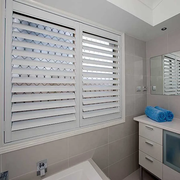 Best price folding window shutters interior electrical shutters