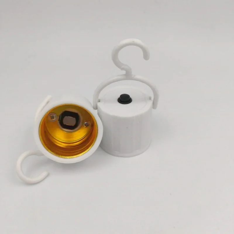With ON/OFF Switch Intelligent Magical Emergency Rechargeable E27 LED Emergency Light bulb Hook