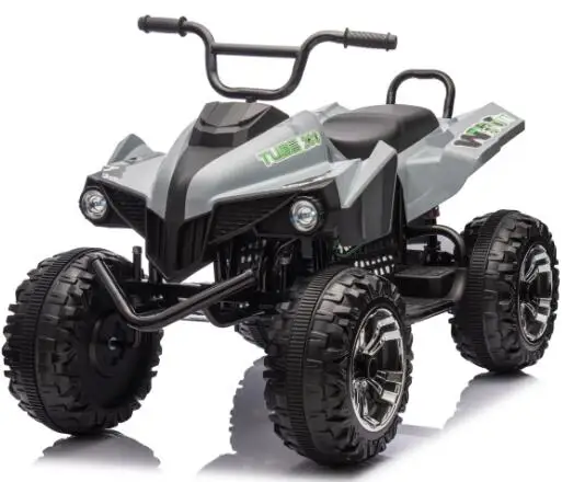 12/24V ATV Quadbike for Kids-Powerful and Safe Ride-on Toy with Rechargeable Battery-Forward and Reverse Driving--180W Brushless