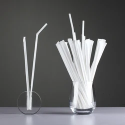 100% Biodegradable Compostable drinking no plastic corn starch eco pla straw in stock