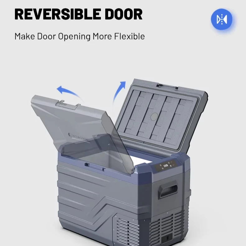 NL50 Alpicool camping fridge electric car cooler box dc compressor 12v car fridge portable mini refrigerator for bedroom hotel