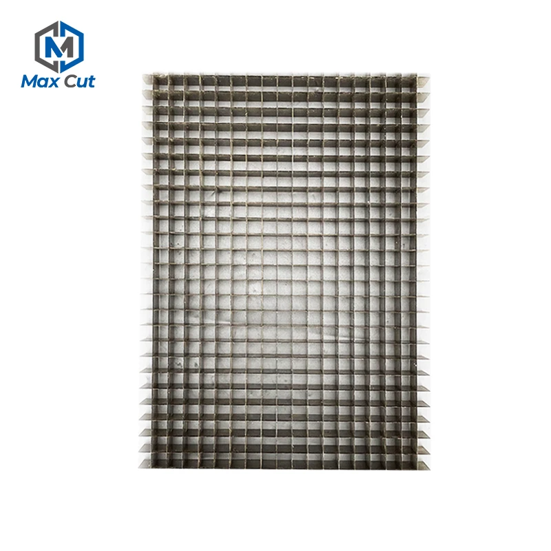 High Quality Stainless Steel Frozen Fish Frozen Meat Slitting Square Knife Fruit Medicine Slitting Knife