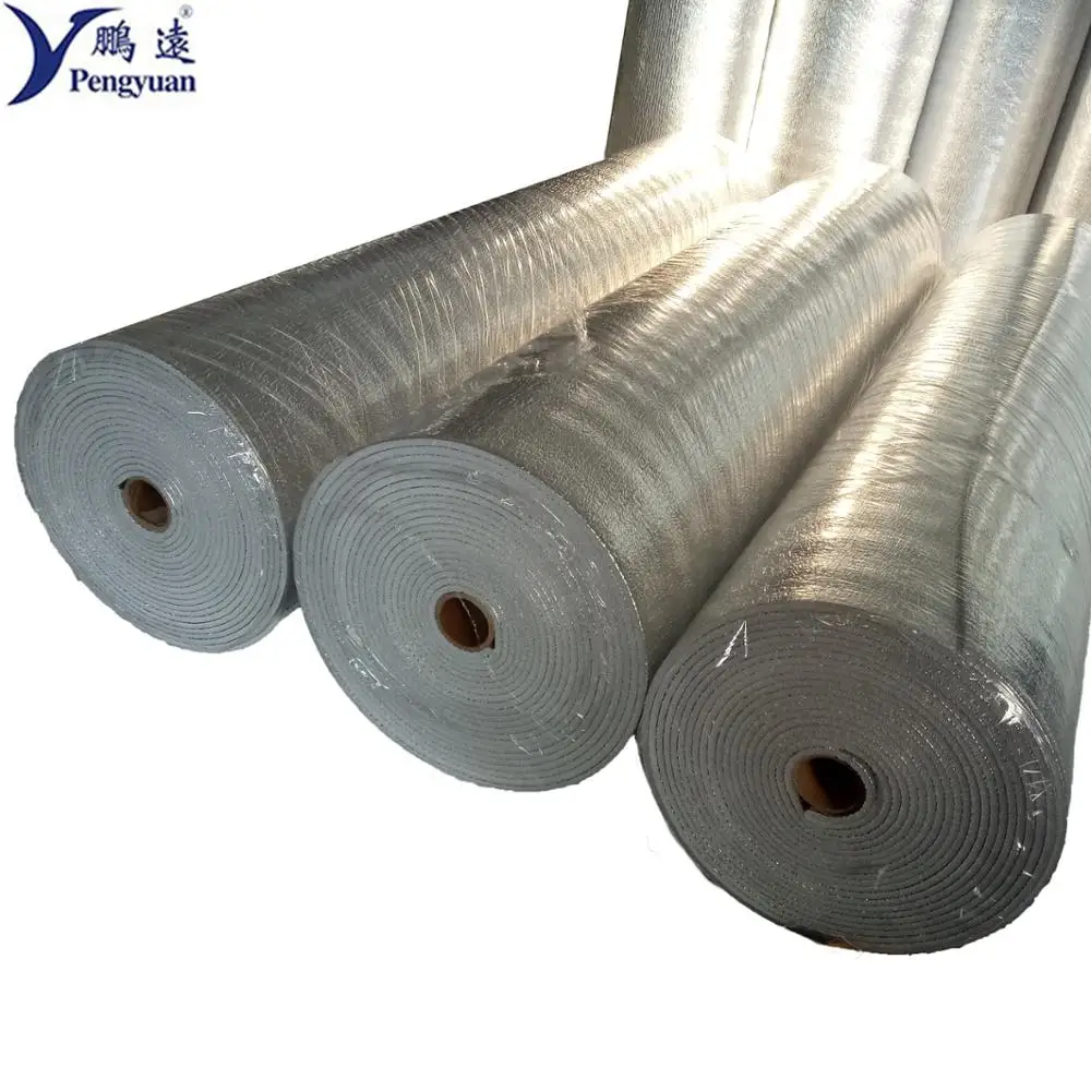 Heat resistant reflective polyethylene xpe foam aluminium foil insulation