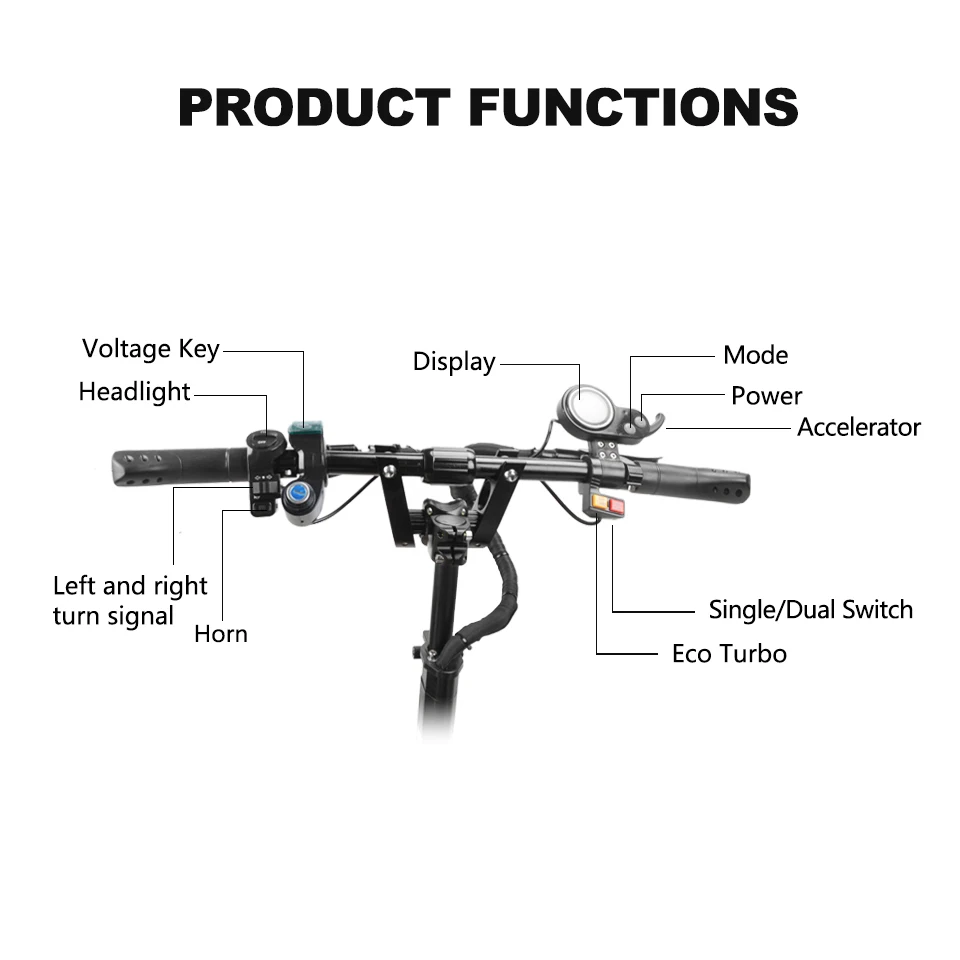 Elwctric Scooter Adult Trotinette Electrique 52V 2000W CZ Warehouse Halo Knight T108