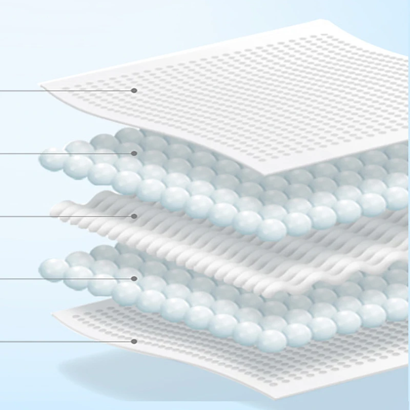 Baby Trending Product Dry And Breathable Disposable Baby Diapers 100 Pcs