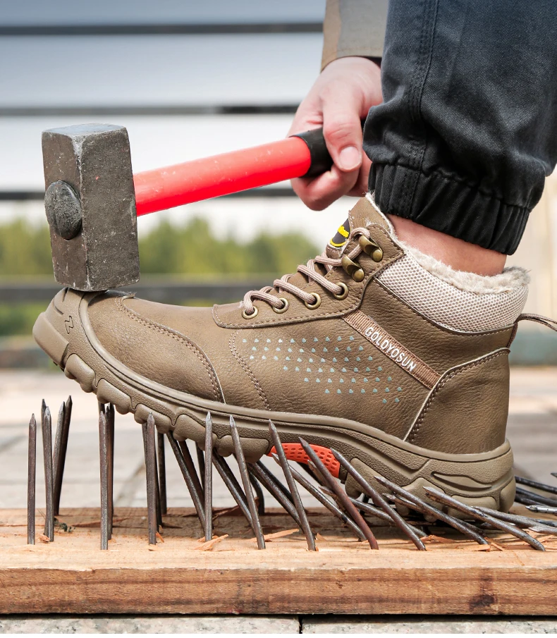 China manufacturer sports_ safety_ shoes men lightweight sport winter shoes safety sole work shoe