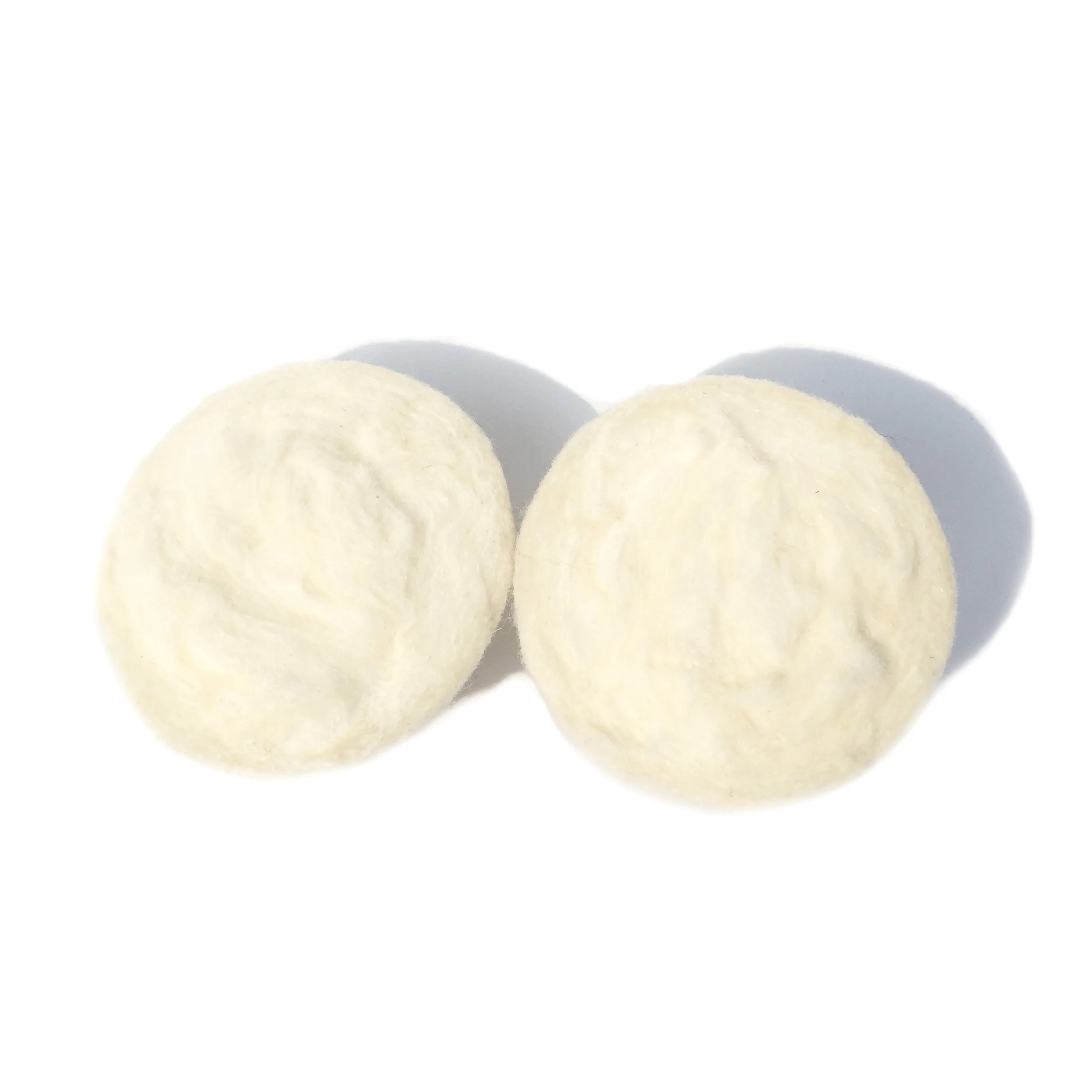 
Amazon hot sale Eco-friendly reusable organic wool felt laundry dryer balls 