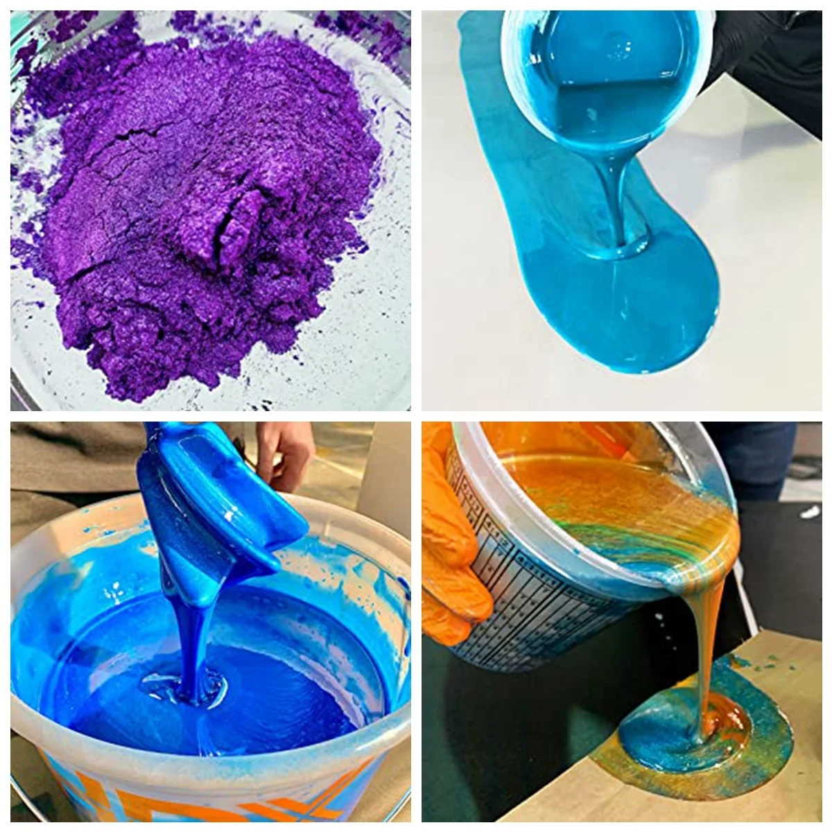 Metallic Epoxy Countertop