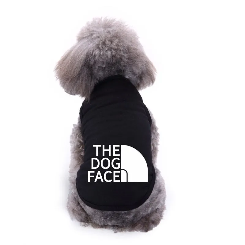 Wholesale Luxury Branded Dog Clothes Designer Breathable T Shirt The Dog Face Summer Vest For Pet