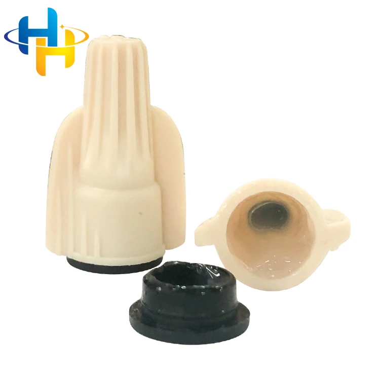 
Electrical cable end cap with waterproof glue IP68 Power Cable Wire Connector closed-end connector 