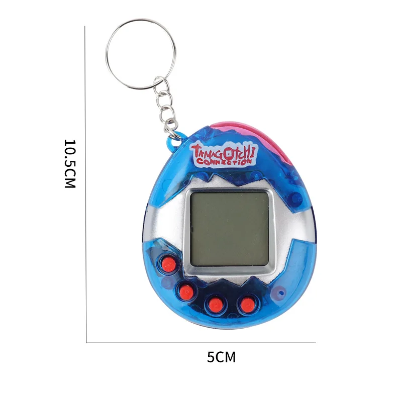 Electronic Pets Keychain Toys 90S Nostalgic 168 Pets in One Virtual Cyber Christmas Pet Toy Kering Gift Toys for Kid