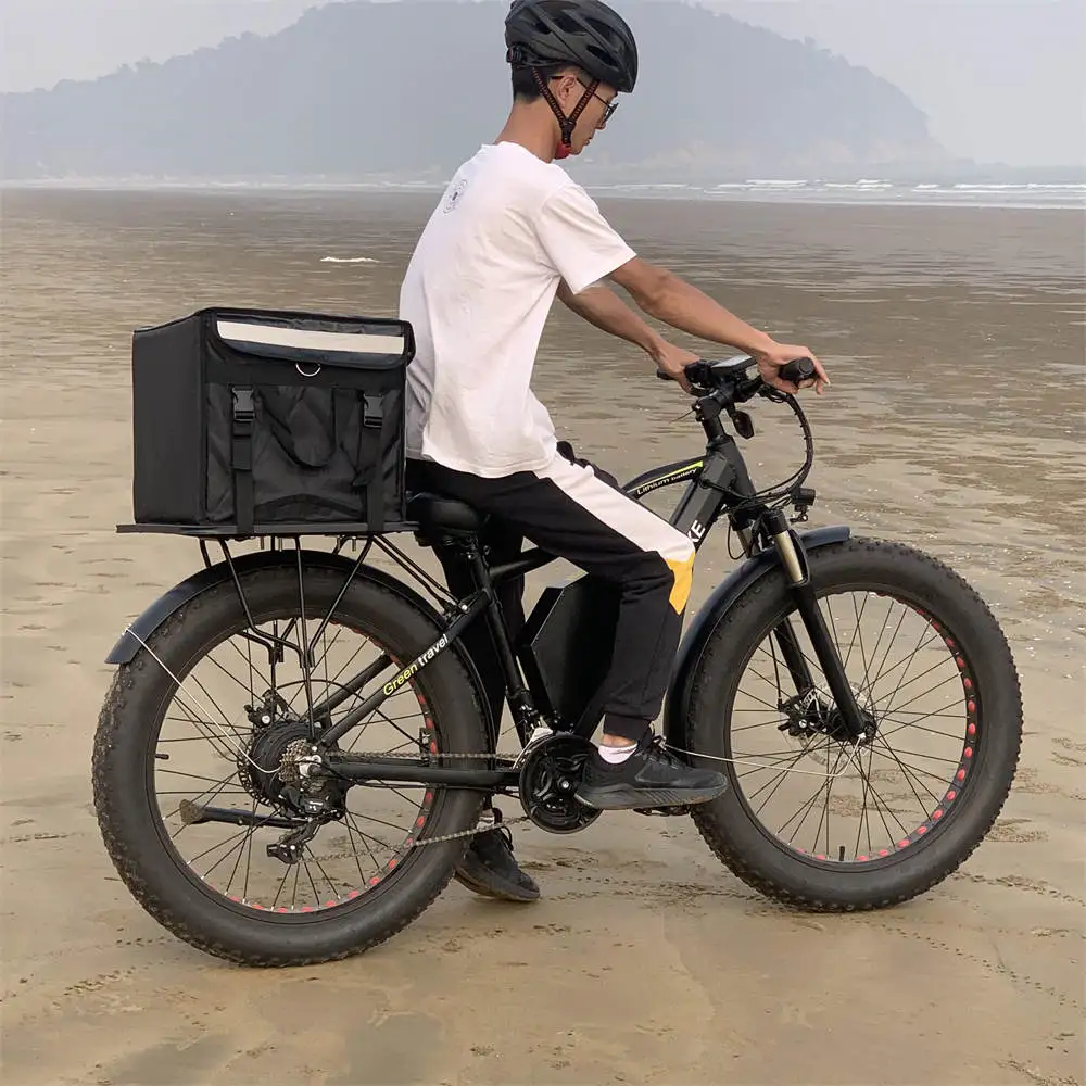 ebike fat tire 1000watt electric bicycle 48v15.6AH battery A6AH26F electric dirtbike/long range ebike