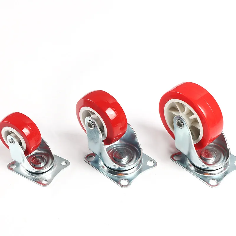 2023 Factory supply heavy duty 4inch 5 inch fixed swivel brake table leg casters