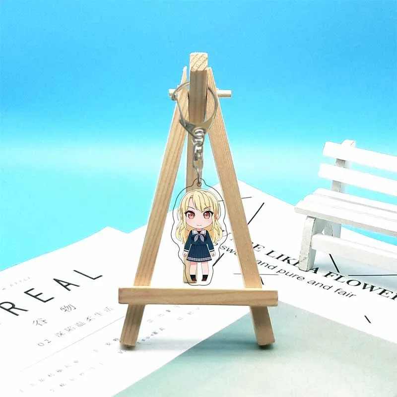 Anime BanG Dream! MyGO Cartoon Character Transparent Acrylic Keychain