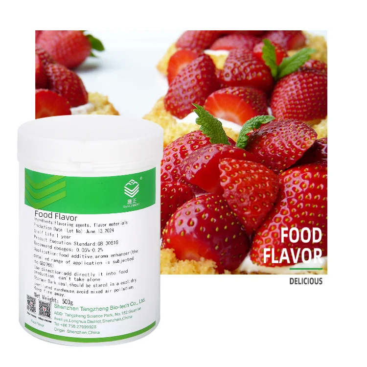 Strawberry Essence Powder Flavor Food Additives Flavoring Agent Strawberry Material Industrial Flavor