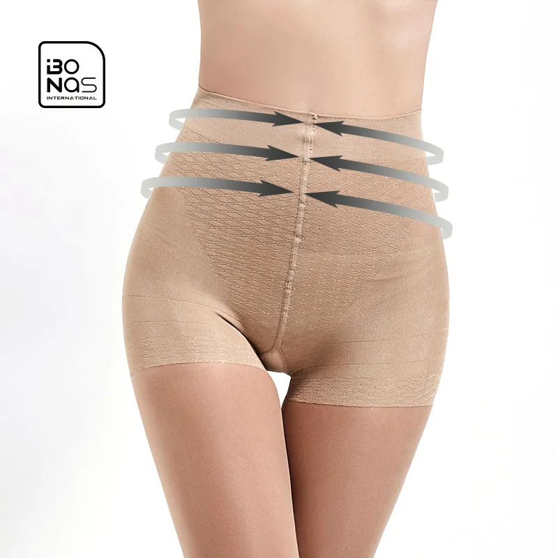
Bonas Sexy 20D Women Control Top Press Modelling Comprssion Waist Pantyhose Tights Shaping Slimming Tummy Hips Stocking Hosiery 