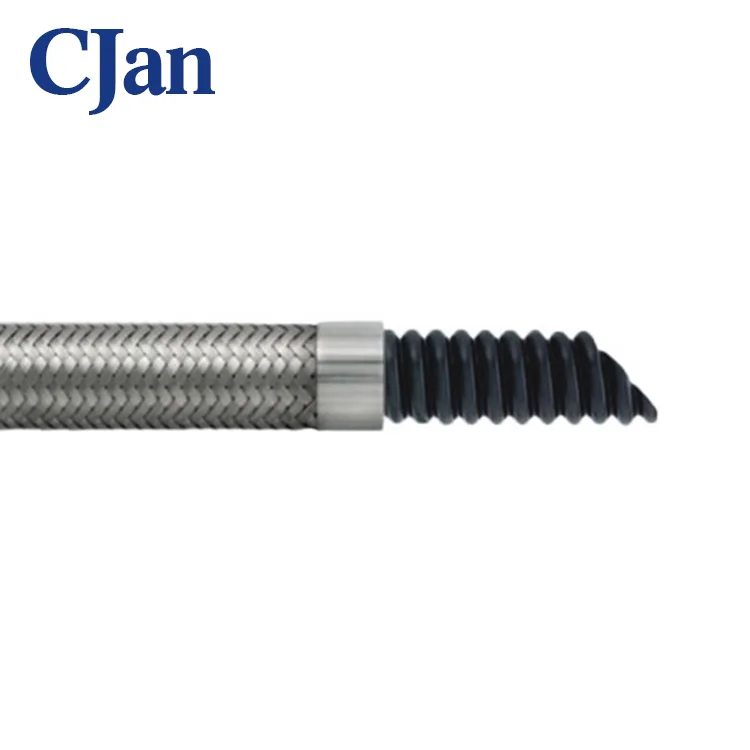 Композитная Антистатическая ПТФЭ трубка ПТФЭ плетеный шланг проводящий ПТФЭ шланг устойчивый к коррозии химический шланг