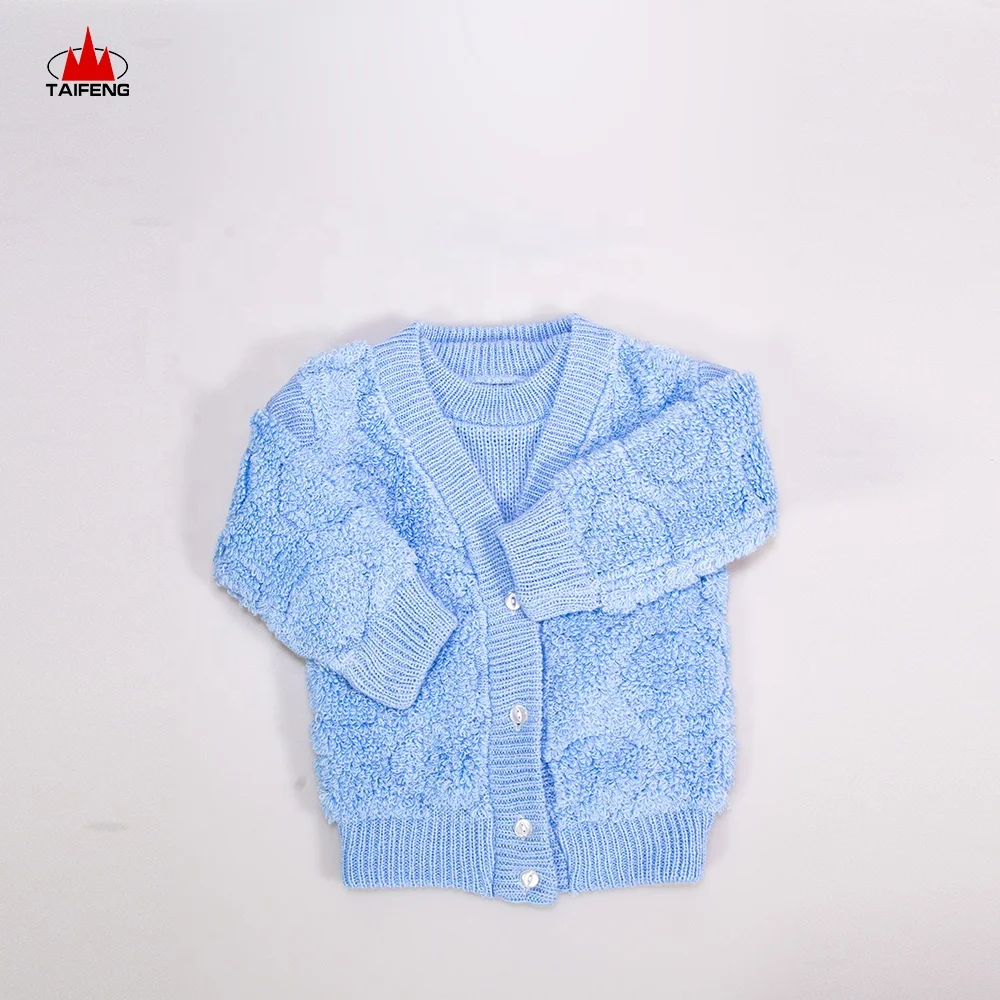 
high quality custom long sleeve baby sweaters design 