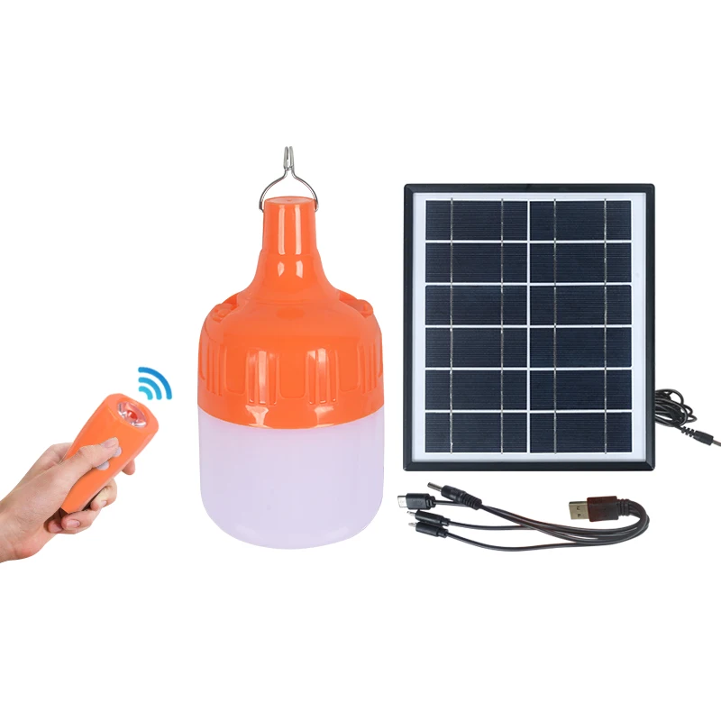 Good Price Portable Ip65 Waterproof Outdoor 20w Rechargeable Battery Led Solar Emergency Light