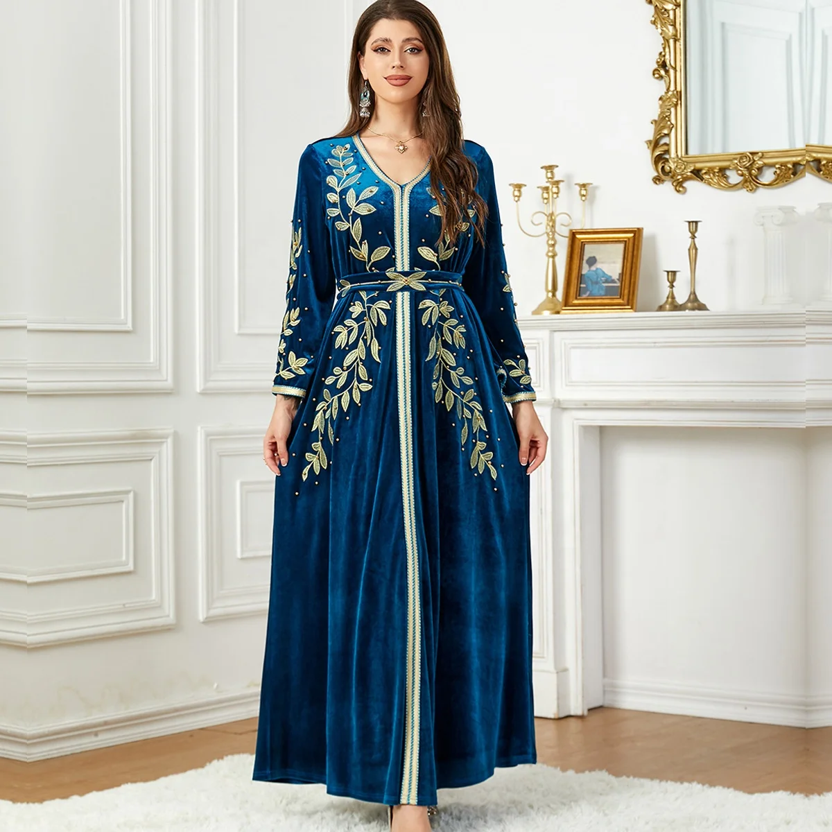 Abaya Turkish Women Clothing Muslim Dress Islamic Clothes for Robe Musulmane Jibabs Dresses Dubai Kaftan