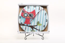 New Arrival Wall Clock Hot selling fashion decorative living room glass wall clock for home for wholesale