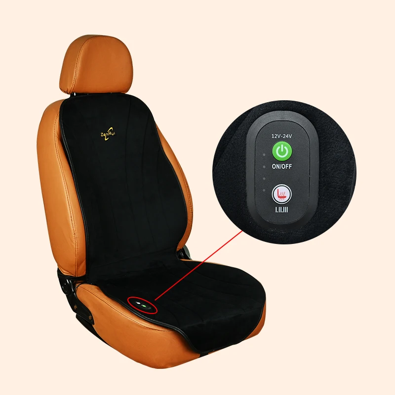 Fast Warm 2024 New Model Heat Seat Cushion Heated Car Seat Covers