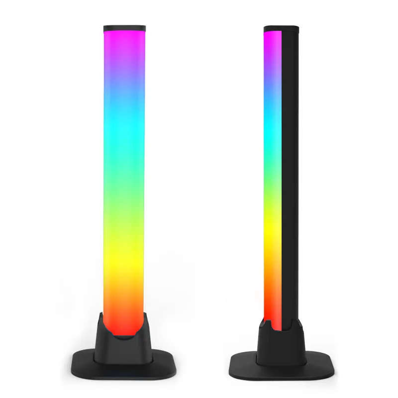 Smart APP Control Rhythm Recognition Light Rgb Led Usb Voice-Activated Music Sync Light bar for Car Gaming Room