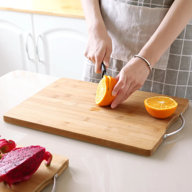 bamboo cutting board for food fruit vegetable