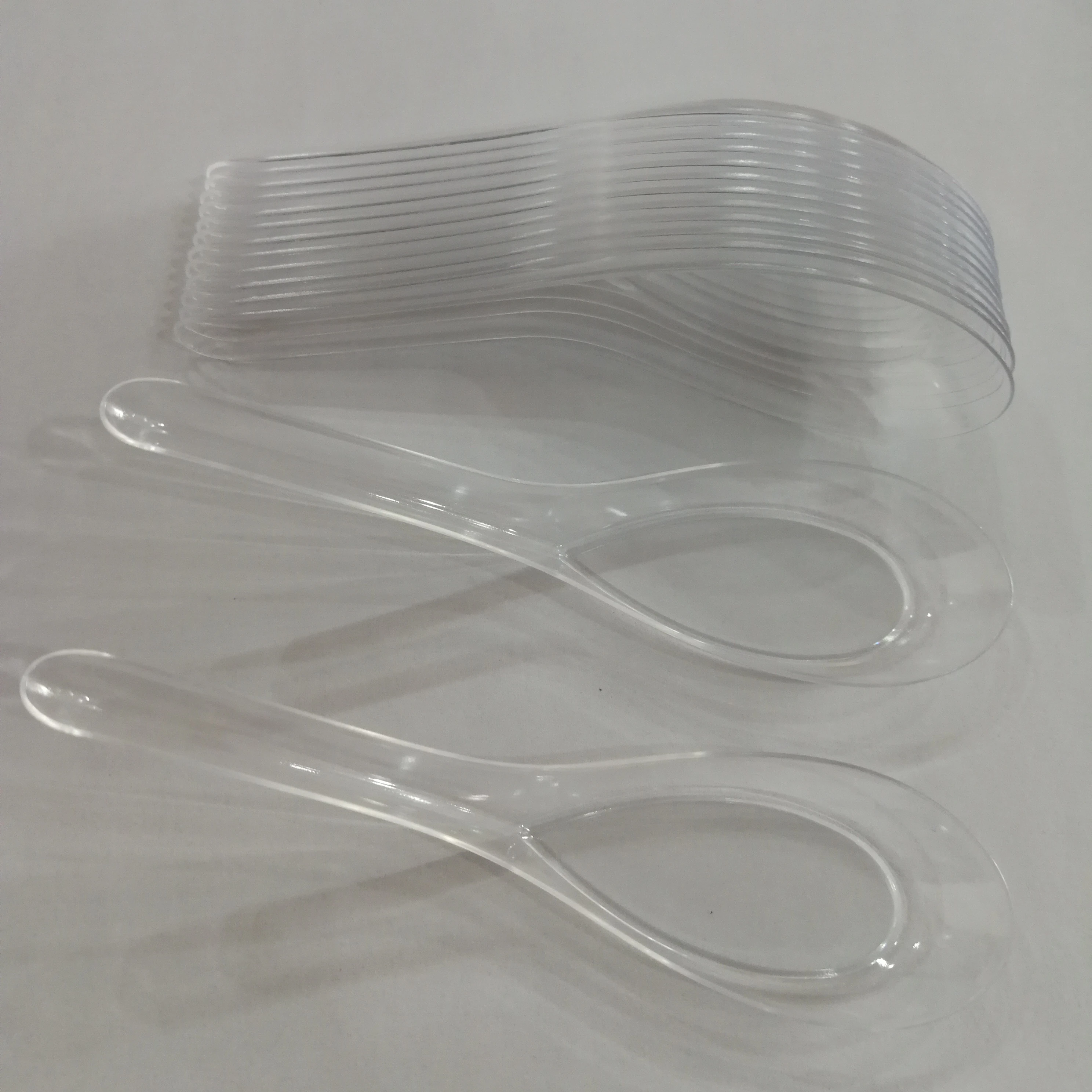 115/138 мм 1,5/2,5 г черно-желтая одноразовая китайская азиатская ложка для супа