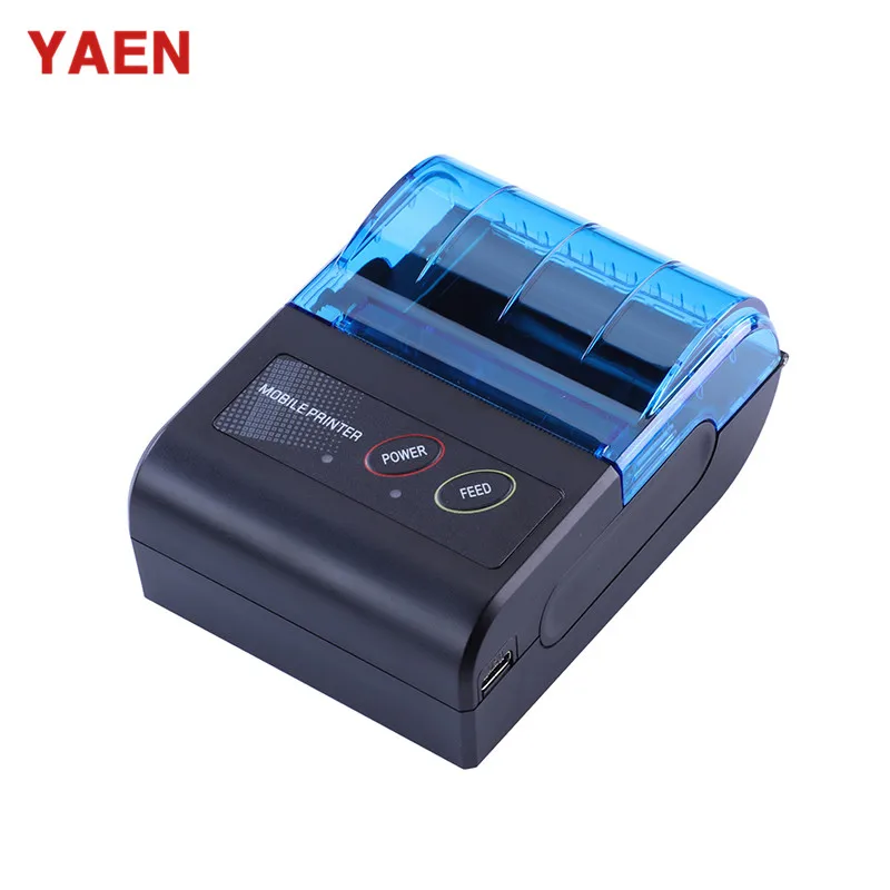 Sell Well New Type YAEN OEM ODM Smart Receipt Phone Printer Blue tooth Printer Android 58MM Wholesale Printer