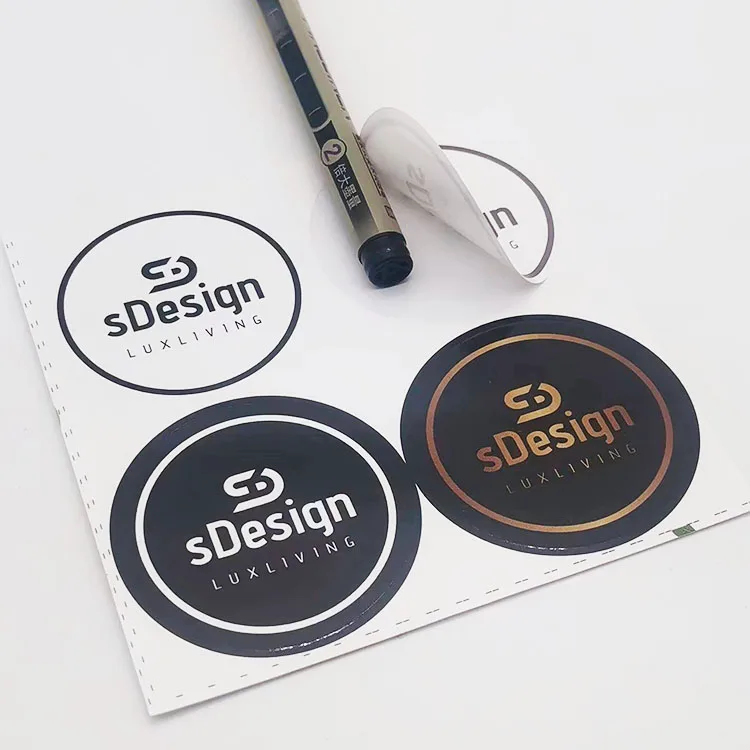 PVC Car Logo Wholesale Custom Waterproof Transparent Personalized Label Stickers for Decoration