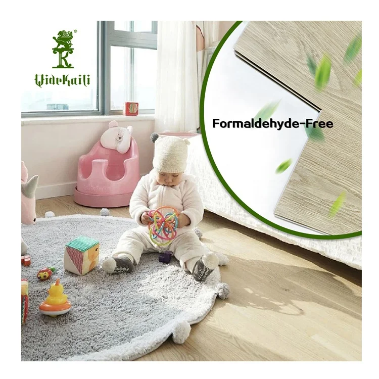 Excellent Quality Home Formaldehyde Free 8mm PVC Laminate SPC Flooring For Interior Decoration