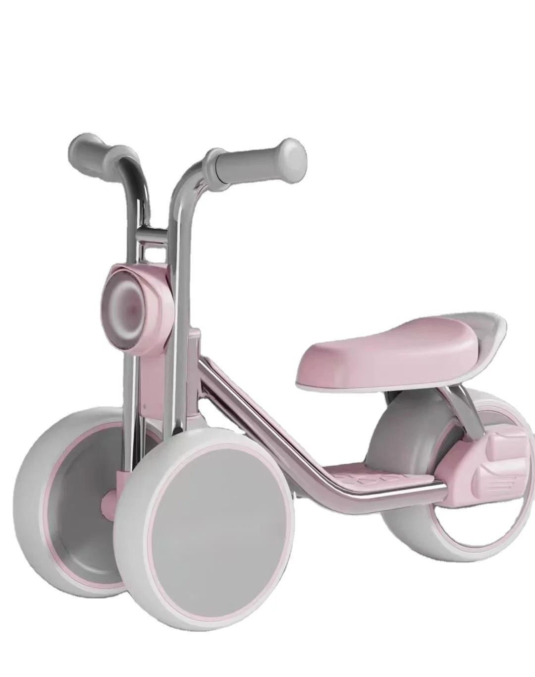 No-Pedal 3-Wheeled Toddler Ride-On Car Toy Balance Bike Design 2 4 Years Sliding Swing Exercise Wheel Scooter