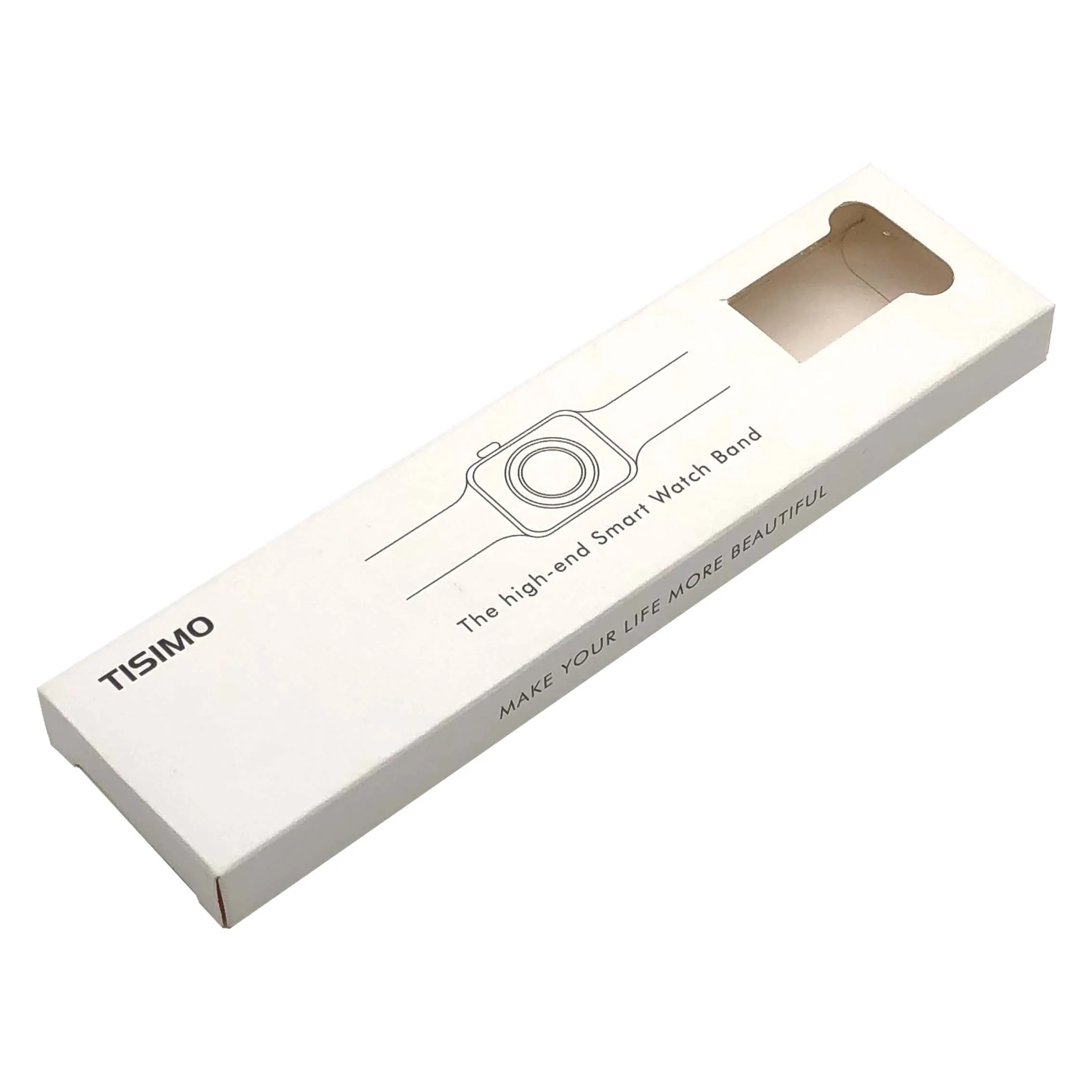 Custom Logo Smartwatch Smart Watch Strap Band Packaging Paper Box For Apple