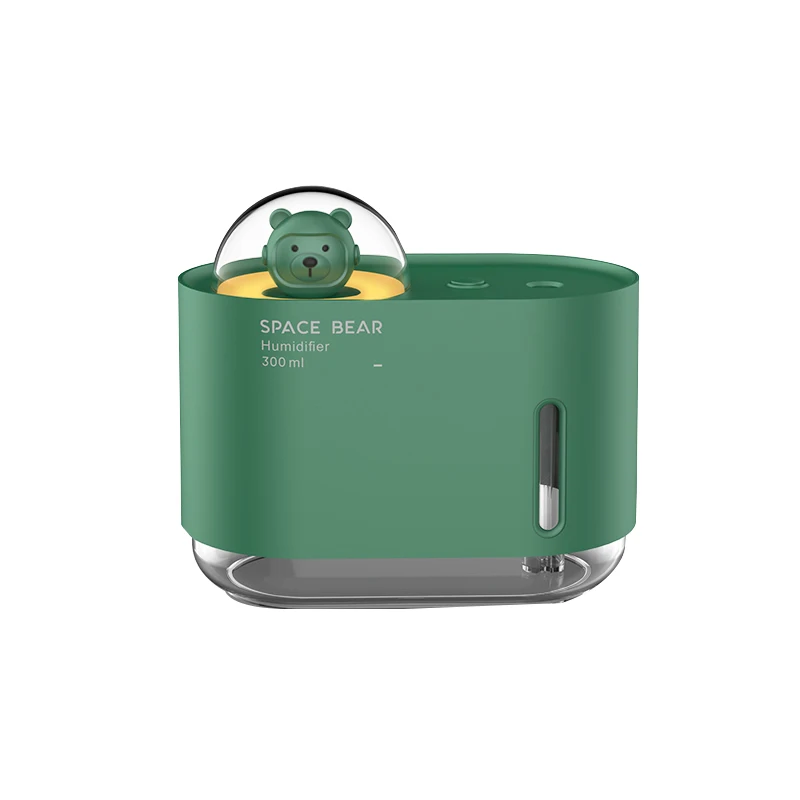 USB Personal Desktop Humidifiers,Colorful Cool Mist Humidifier 350ML Portable Mini Humidifier with Night Light,Jelison Auto Shut