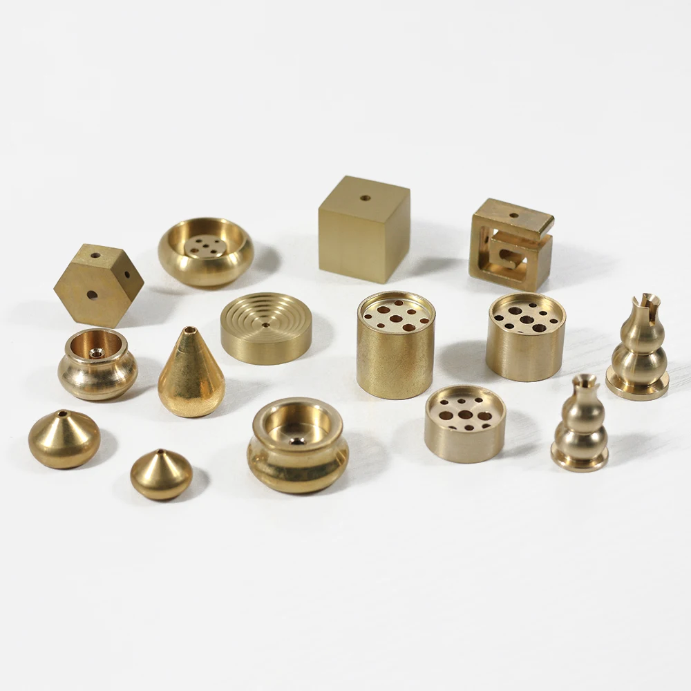 Small Cute Brass Incense Burner Holder for Sticks Cones Gold Incense Burner Standing Stick Incense Holder