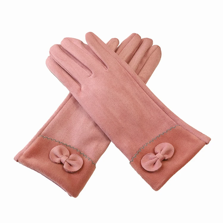 Custom winter gloves women touch screen gloves winter women