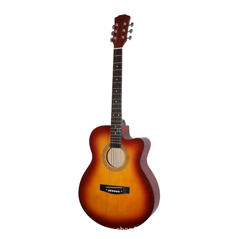 China factory wholesale cheapest hot-selling top-of-the-line 38 inch acoustic guitar
